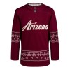 Arizona Coyotes tröja Blank Adidas 2022-23 Garnet Authentic - NHL Tröjor Herr